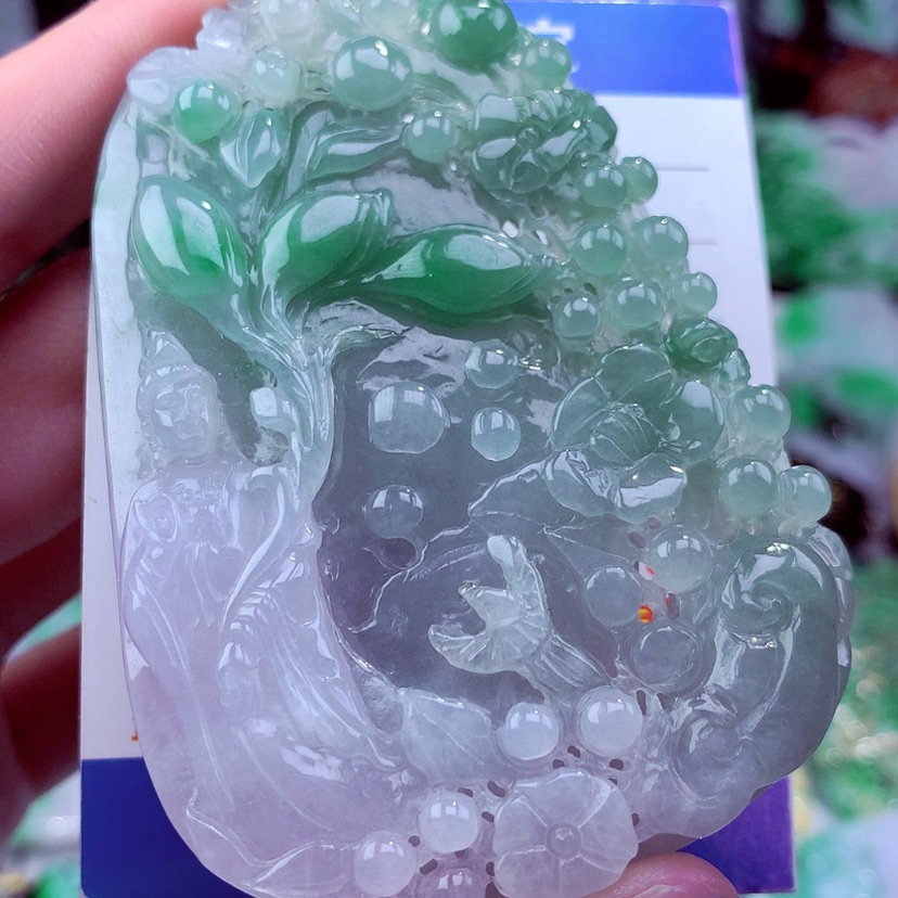 【闪购商品】翡翠颈饰未镶嵌挂件