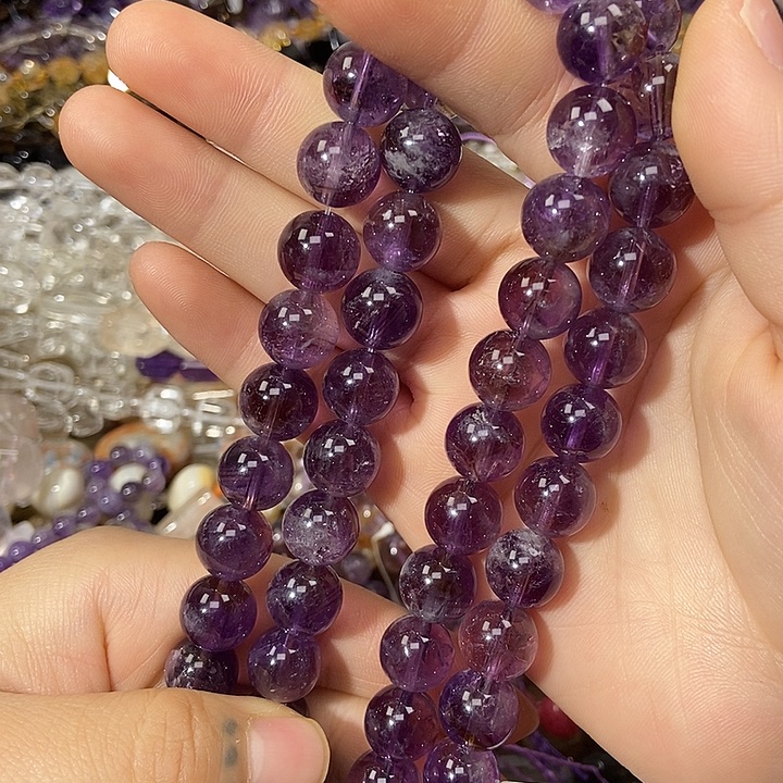 银S925镶嵌紫晶珠宝半成品紫塔卡12