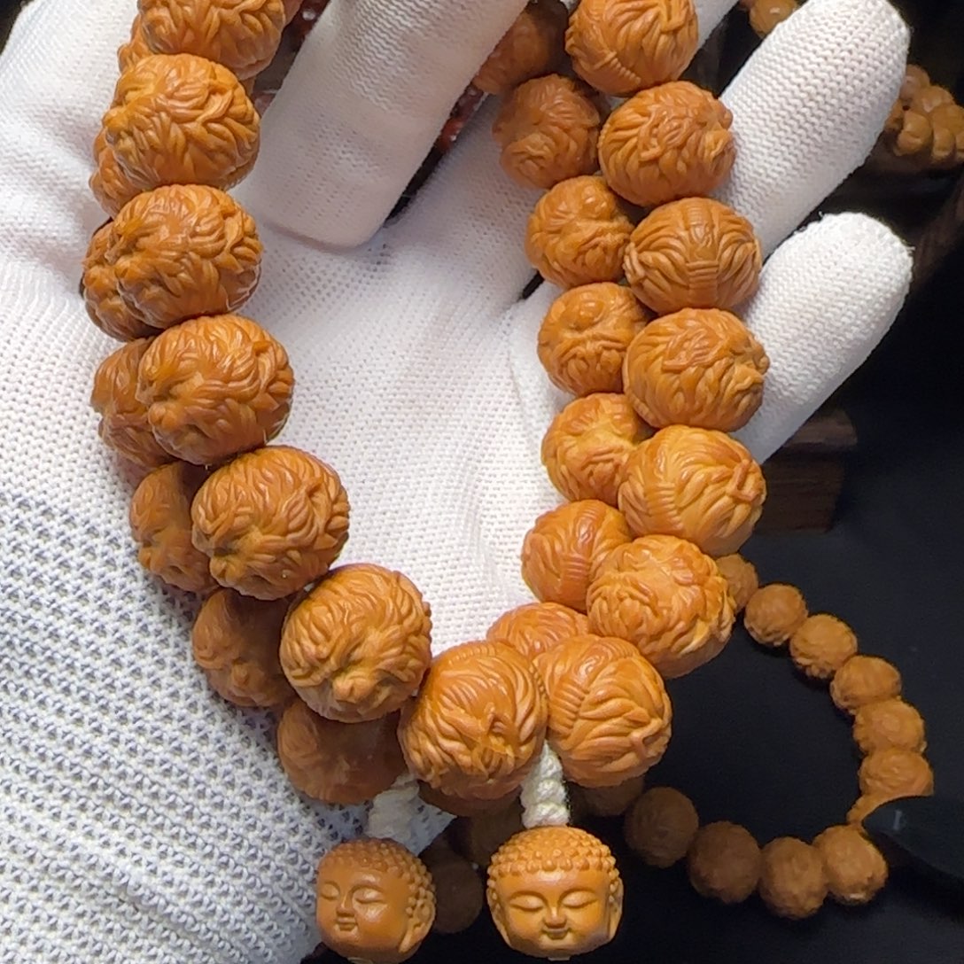 人***熟猴头核桃吊坠猴头