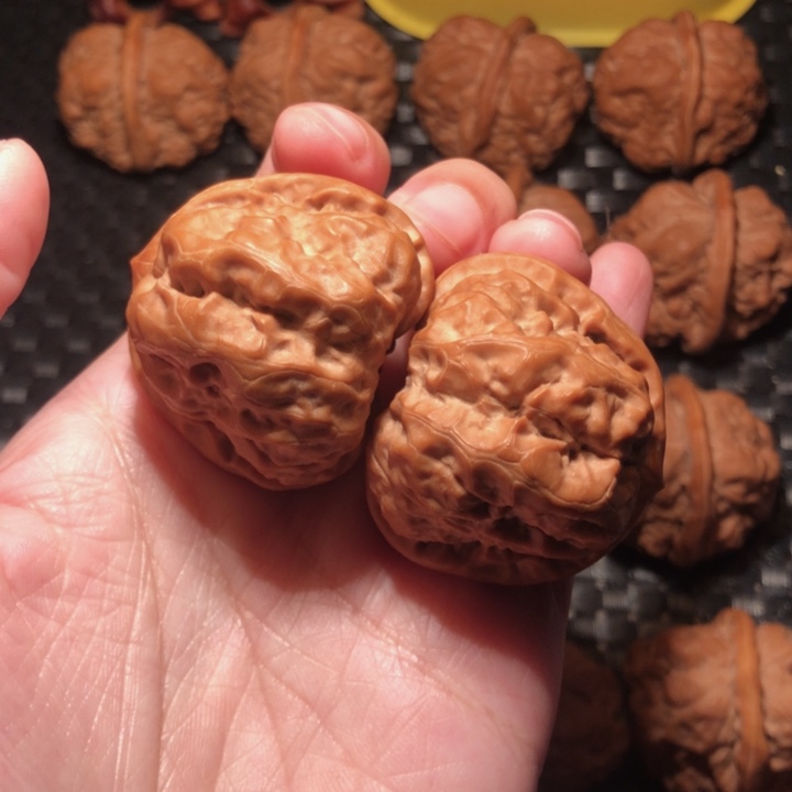 把件文玩核桃开背肌肉40