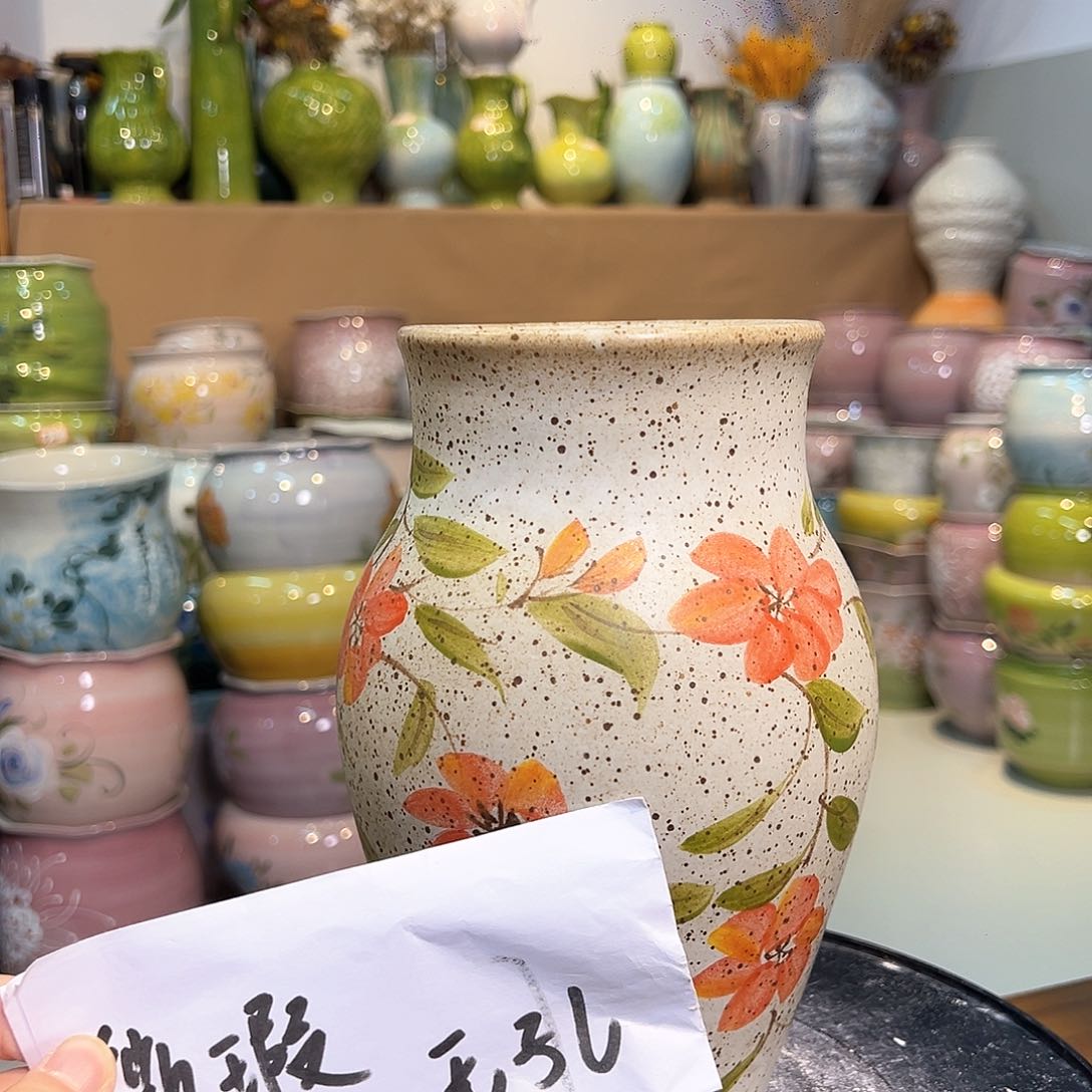 景德镇陶瓷花盆瑕258