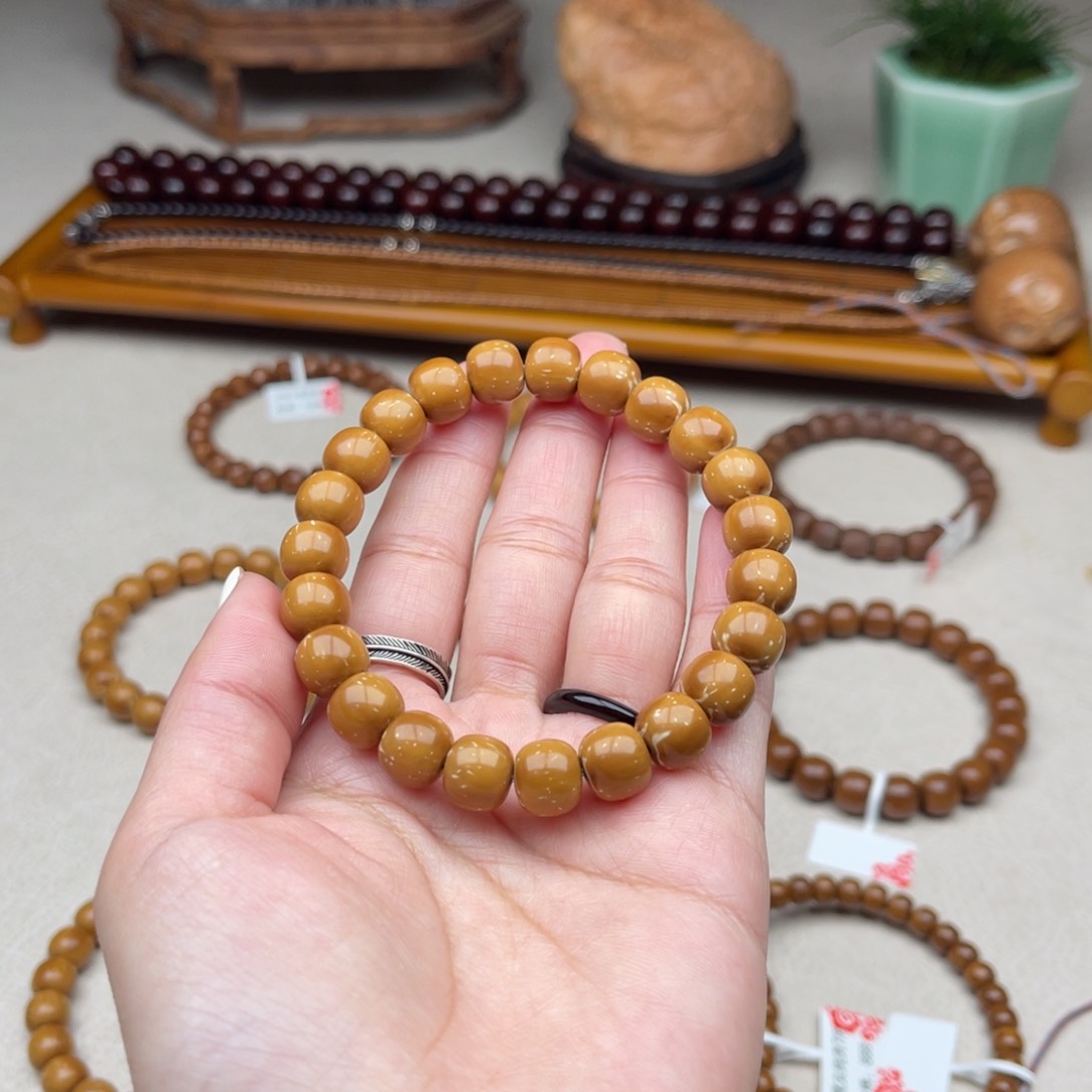 紫金鼠手串10实心老型