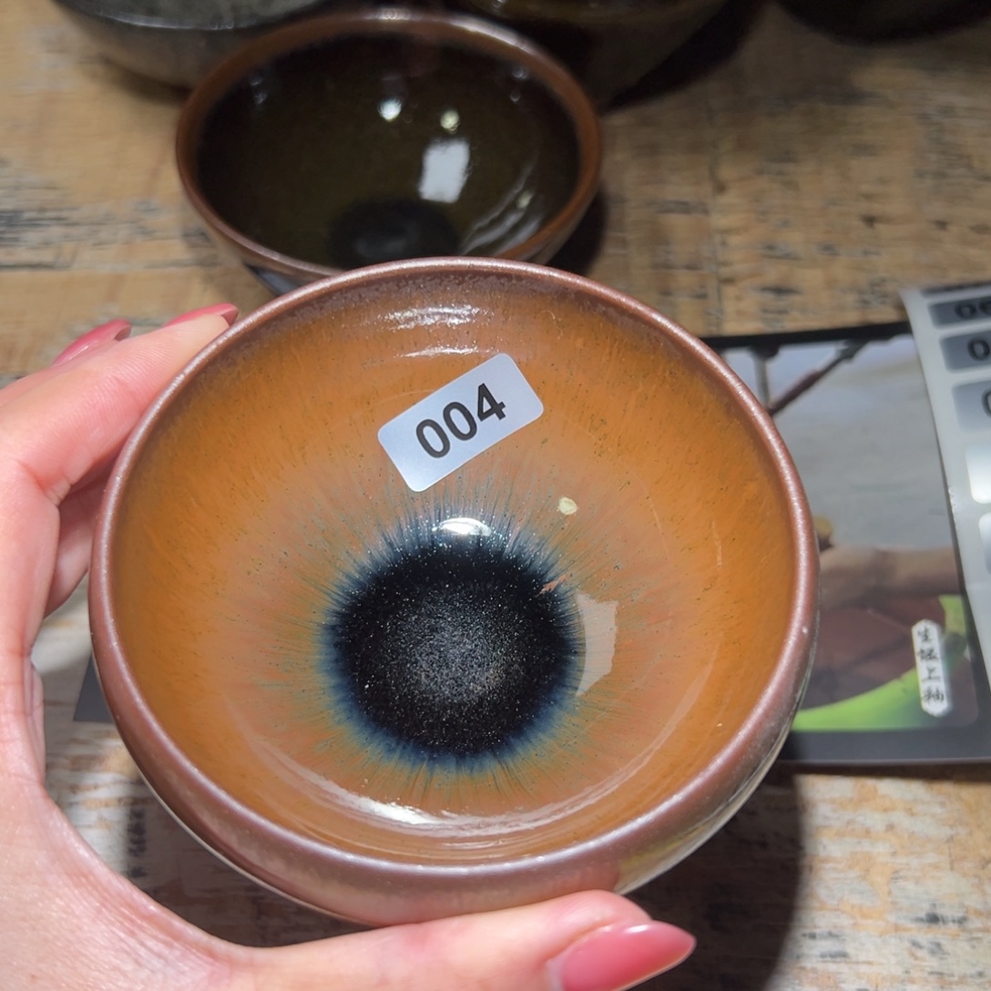 用***2茶盏全手工原矿原釉建盏