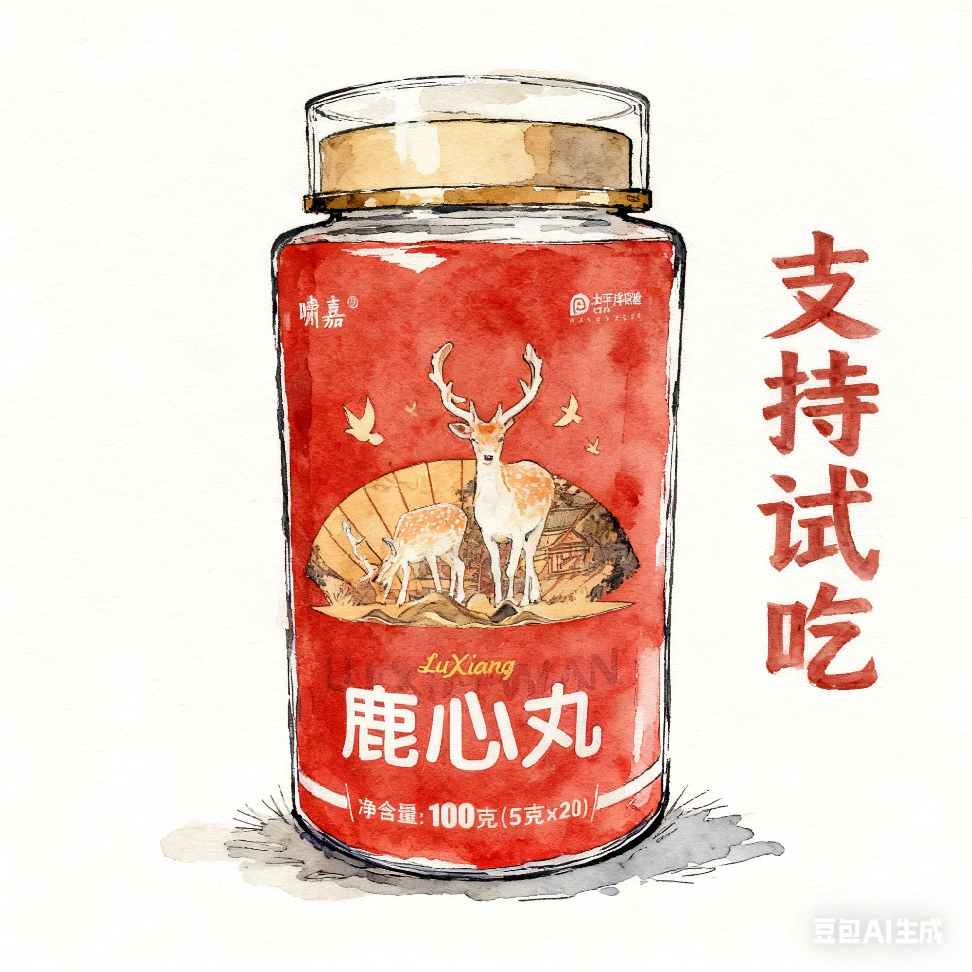 吉林长春双阳鹿乡原产地鹿心丸