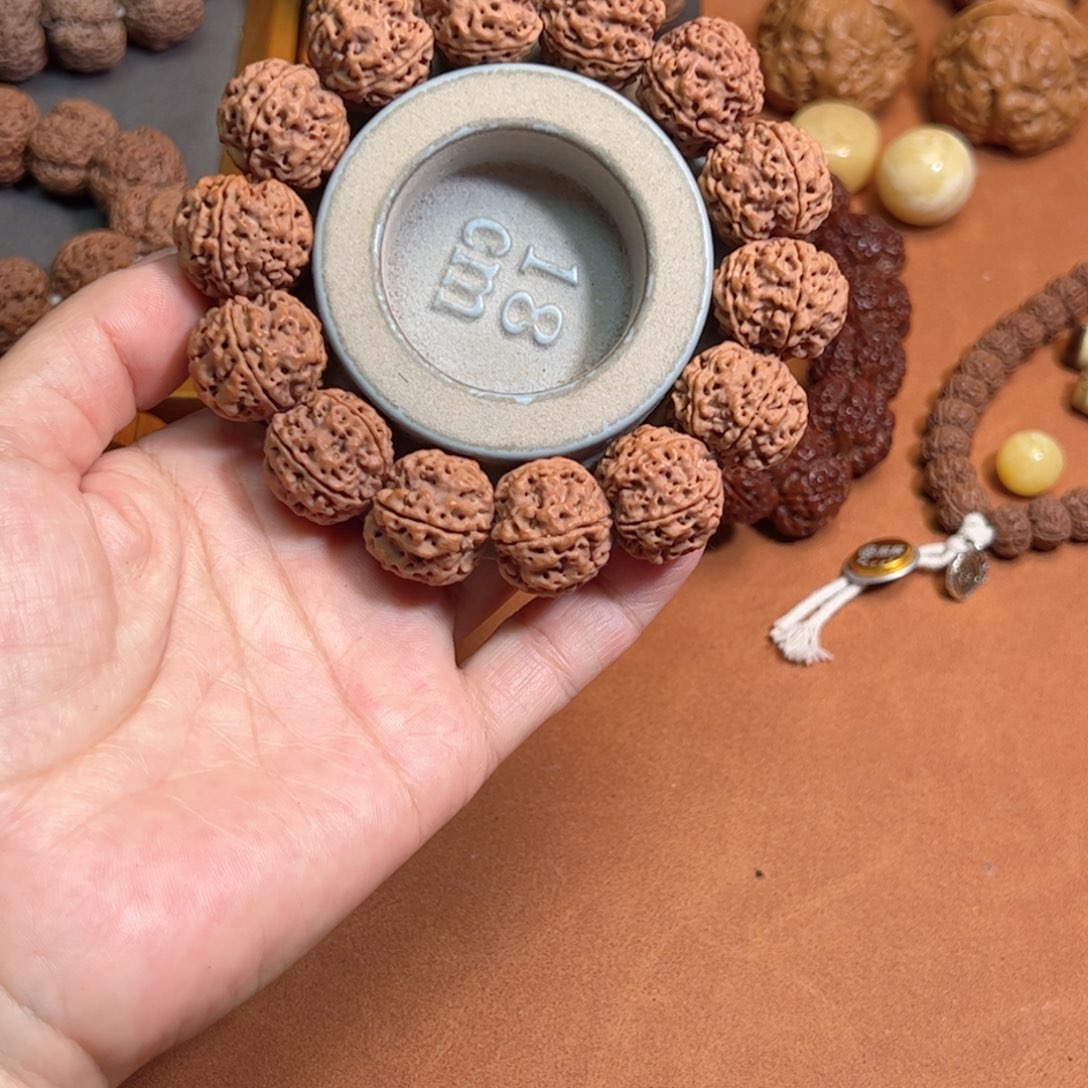 手串金刚菩提19梁闷墩梅花大金刚菩提手串