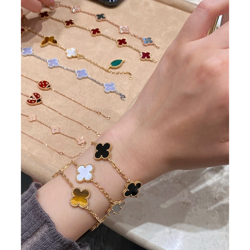 合金手链 【泡的茶】五花手链集合 轻奢顶板高货高级气质温柔手链