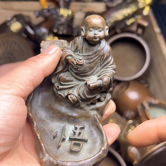 铜制文玩把玩物件