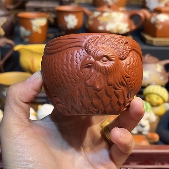 紫砂茶杯紫砂主人杯