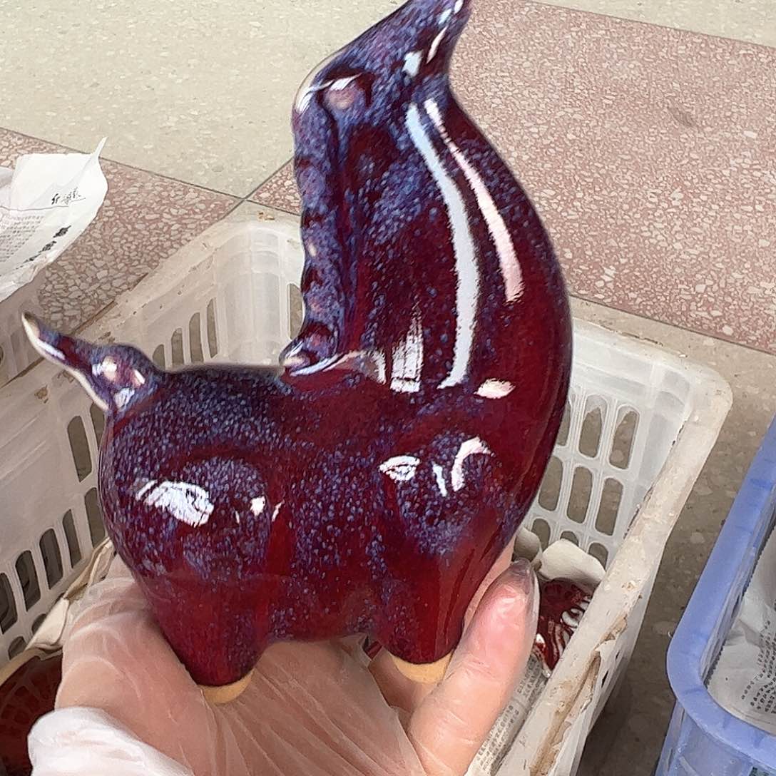 摆件郑家钧窑摆件