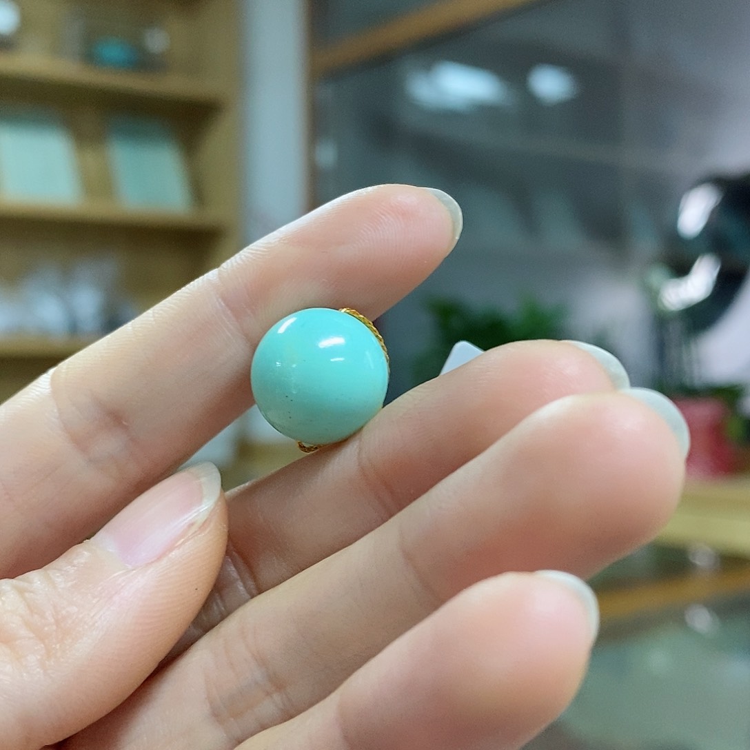 绿松石珠宝奇石未镶嵌