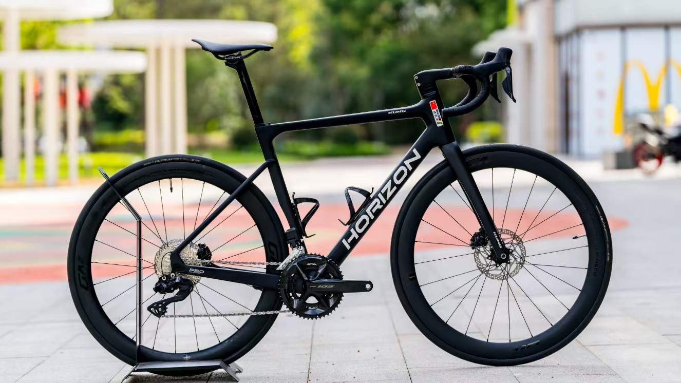 攻队全碳电变碳纤维公路车 7170电变尺码L适合身高175-183骑行