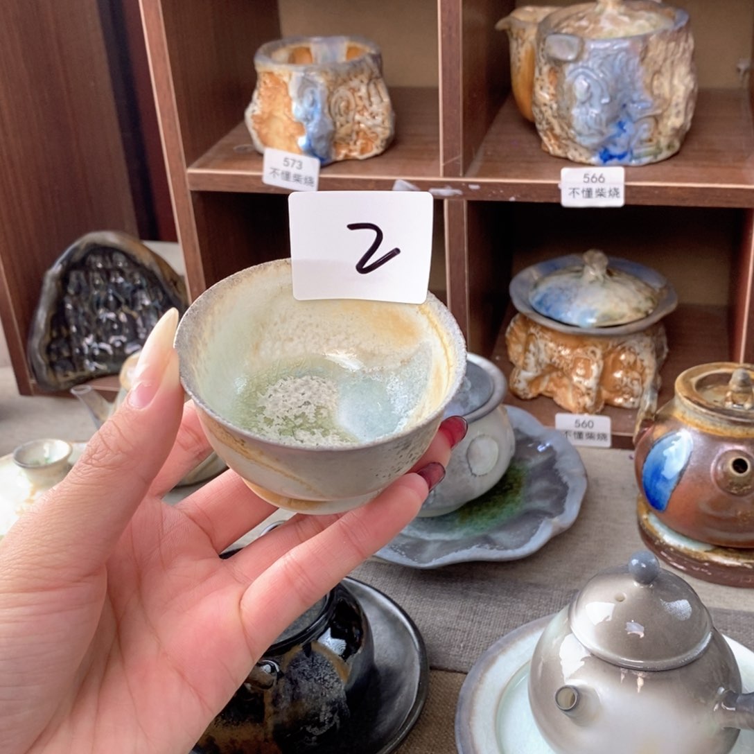 2温柔的中白马蹄主人杯～一起喝茶