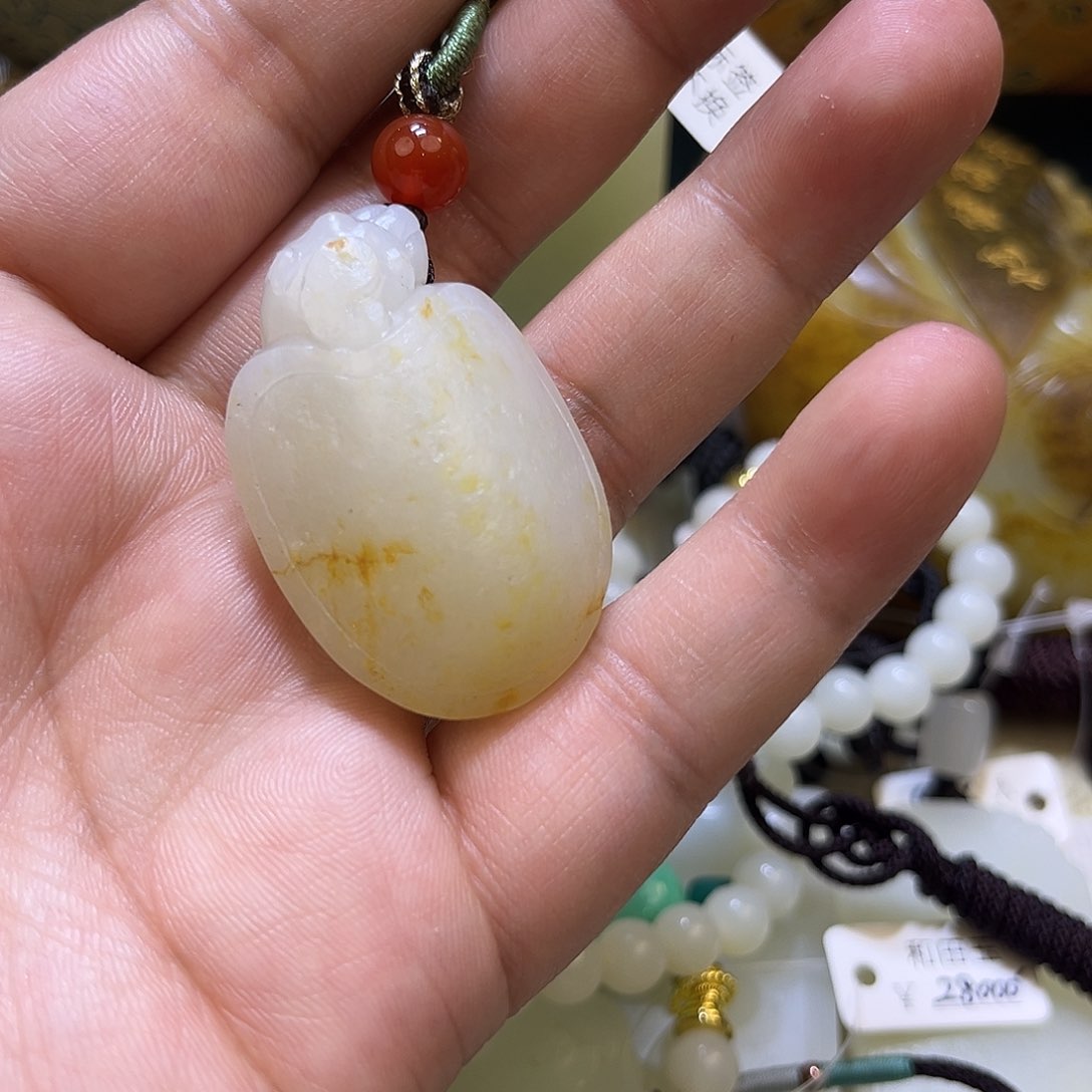 和田玉手链未镶嵌