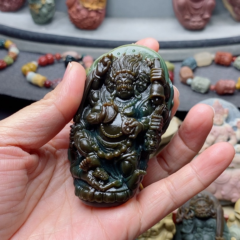 【闪购商品】定制石英质玉吊坠未镶嵌丄*溪
