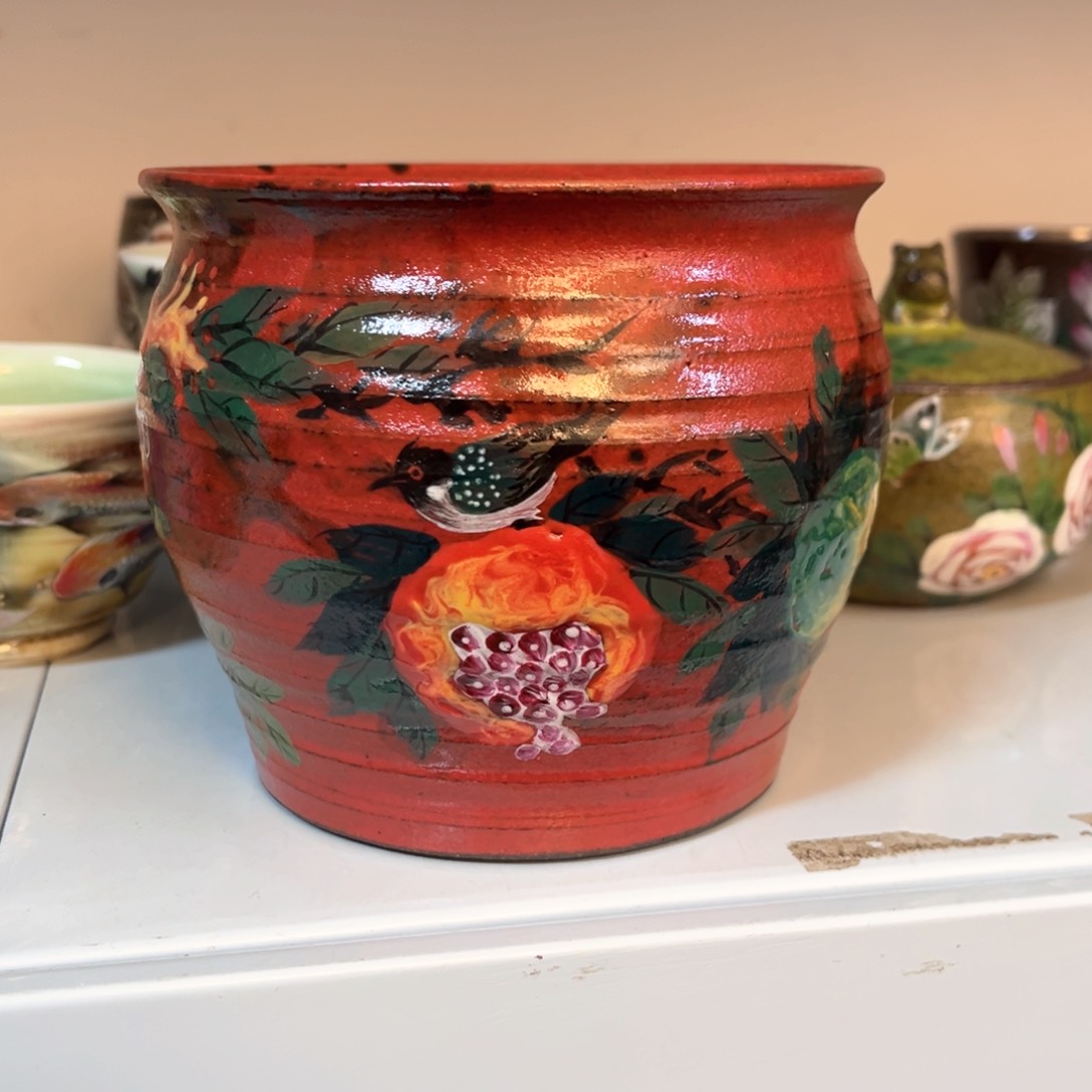 瓷片纯手工柴烧制作工艺