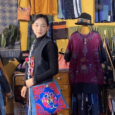 织绣手工制作包包