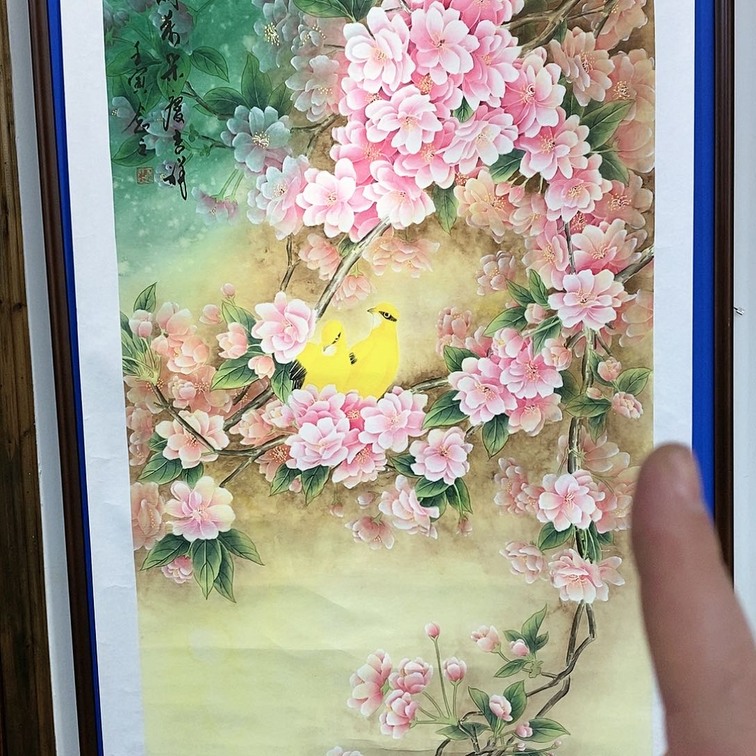 国画国画手绘书法作品