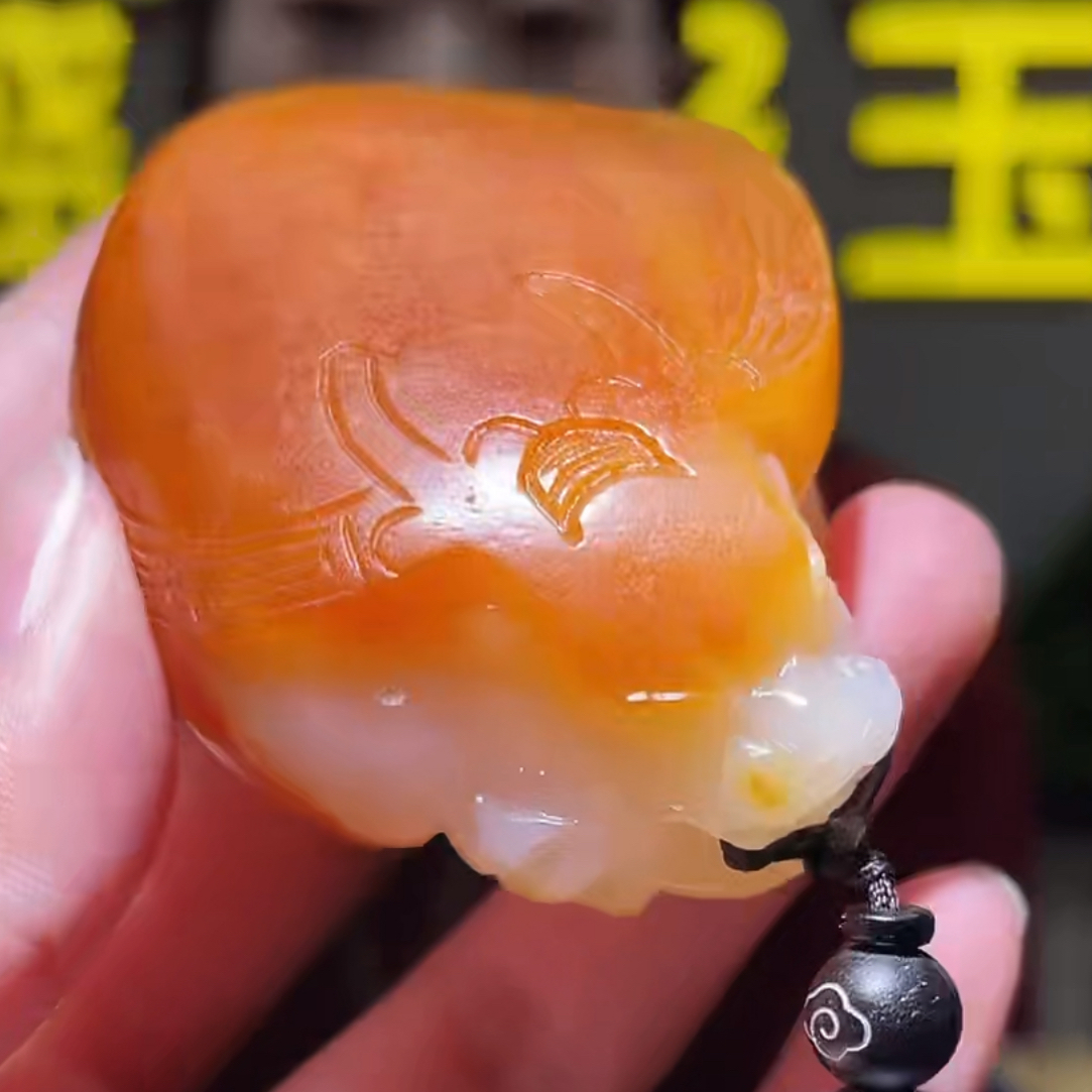 手把件货玉石把玩件文玩摆件A1