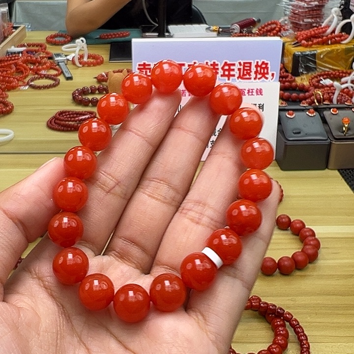 南红玛瑙多样性发一，卡10mm➕未镶嵌