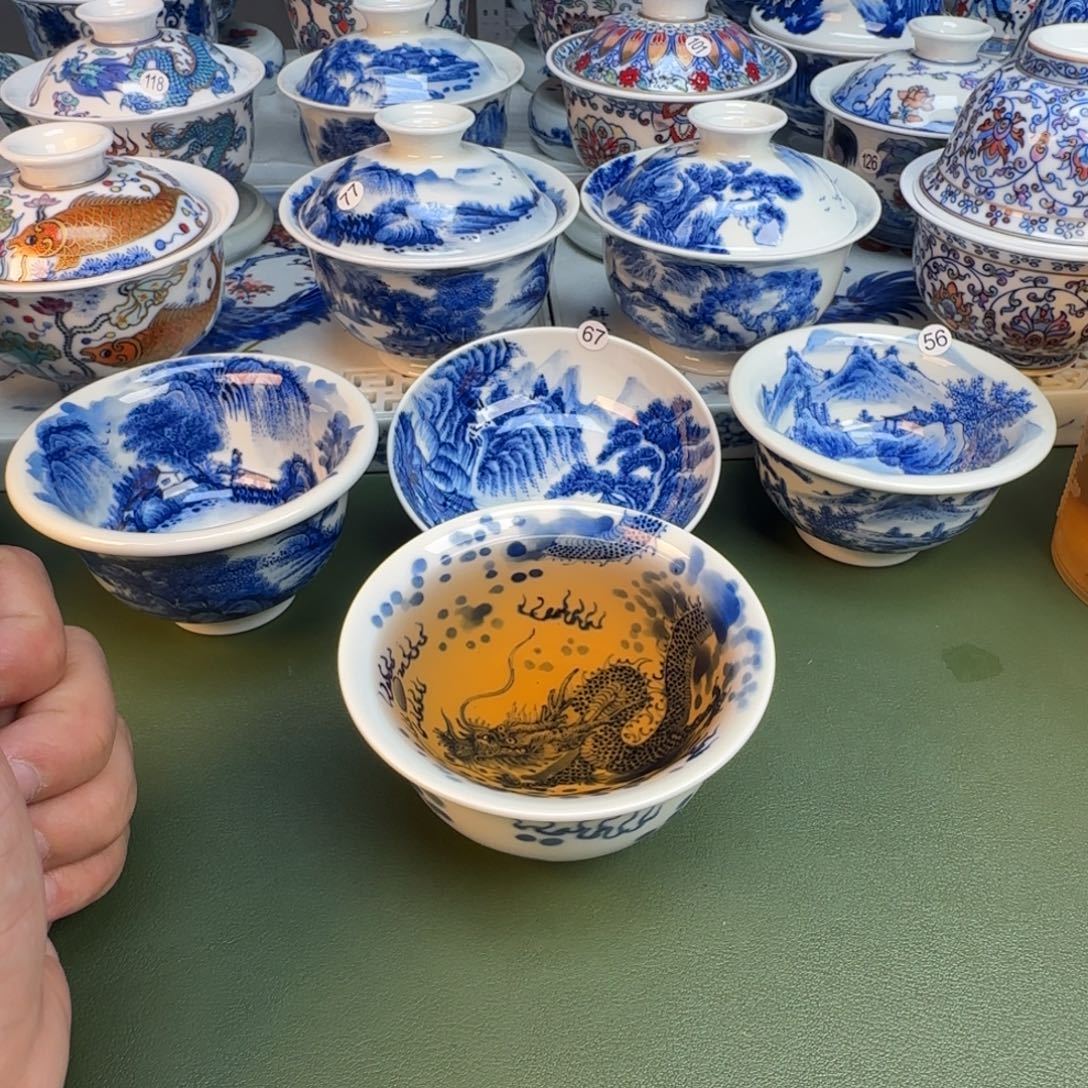 纯手工纯手绘茶具79