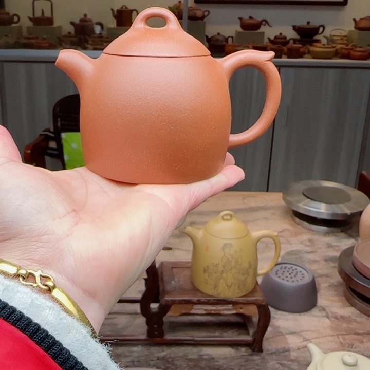 紫砂茶壶降坡泥170 c C国工全手工制作