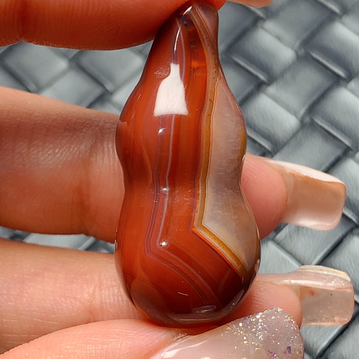 玛瑙/玉髓颈饰未镶嵌过*