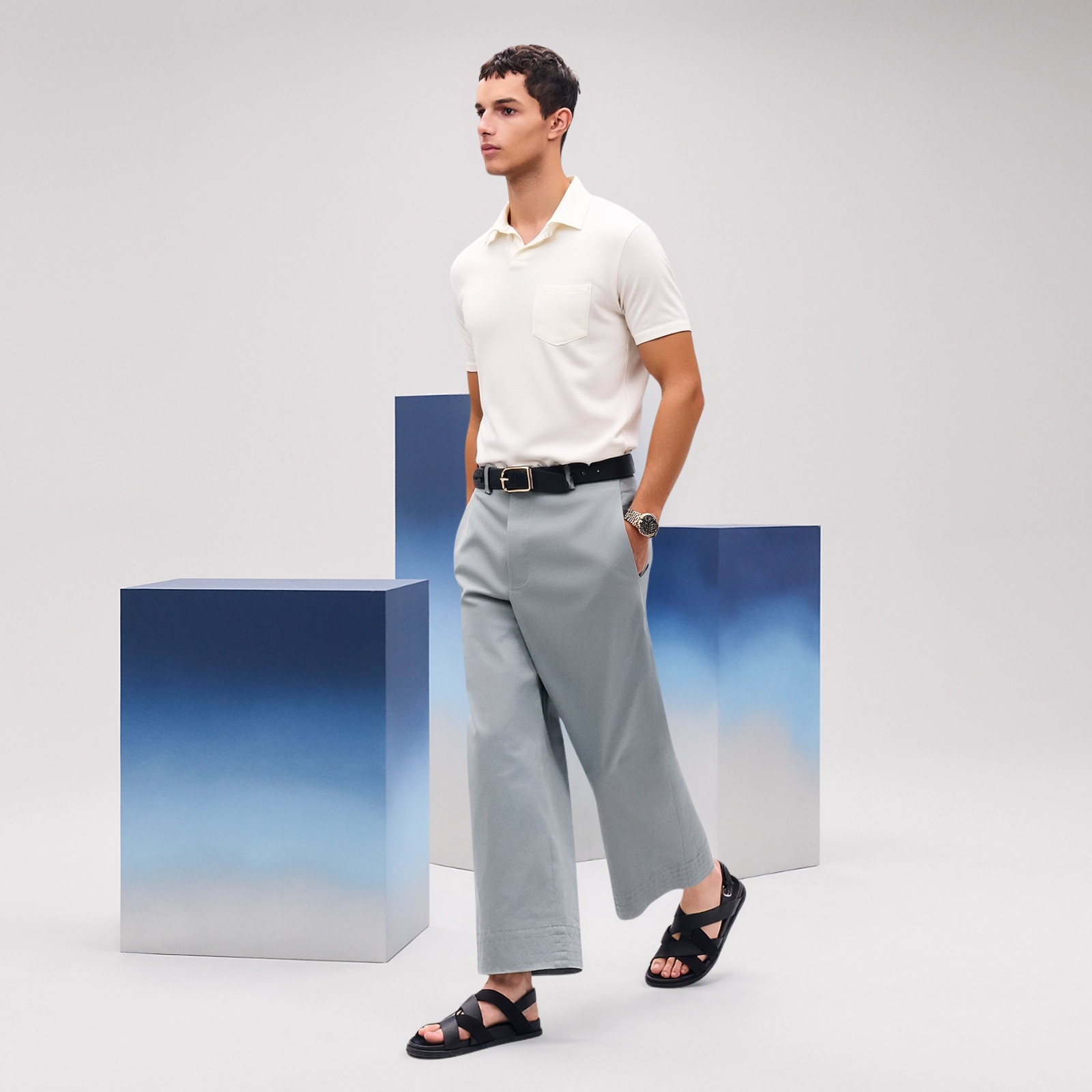 “4300版” Purple Label 经典款 老钱风珠地布短袖休闲商务POLO衫