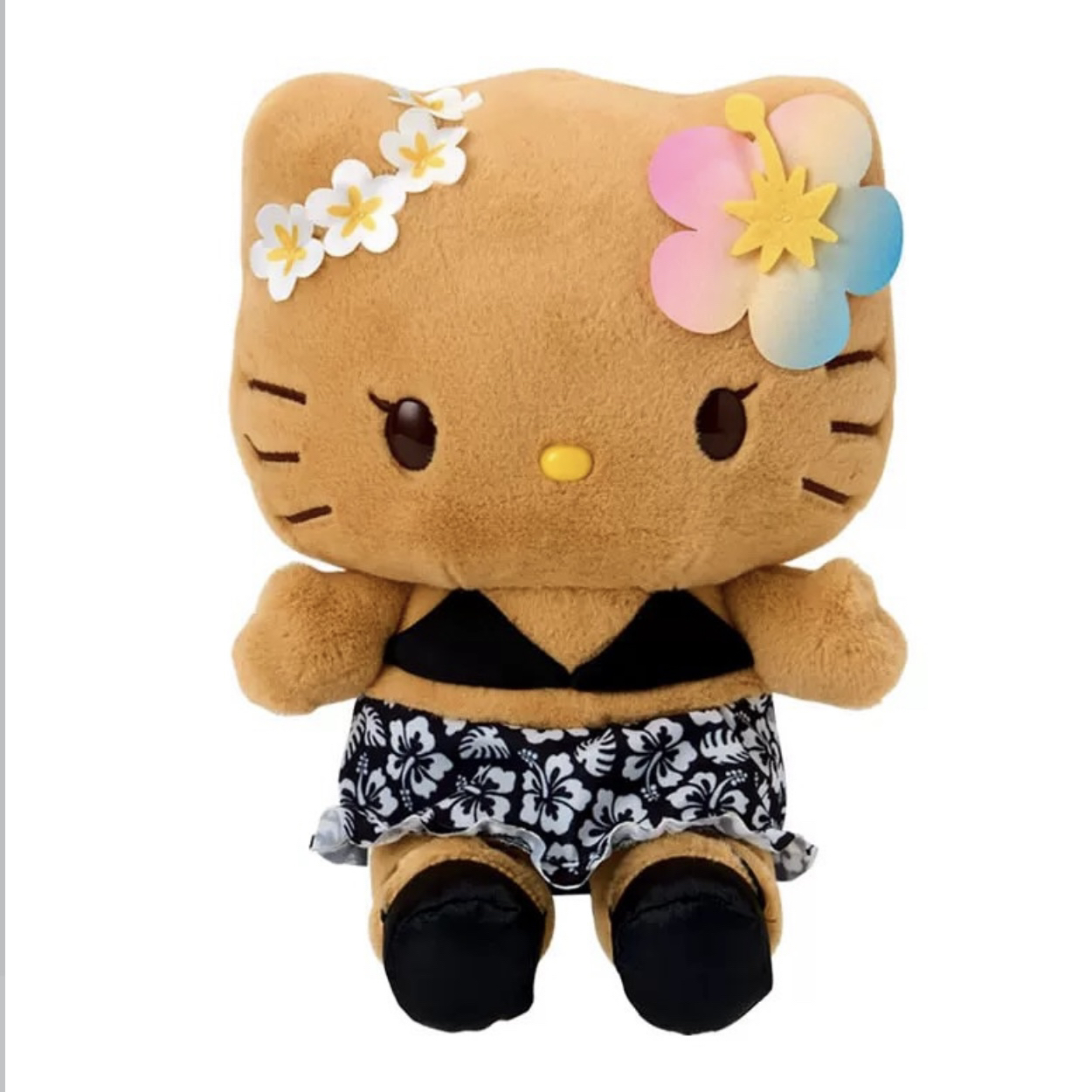 50周年限定 炭黑 夏威夷 关岛HelloKitty 挂件 超大公仔 靠枕
