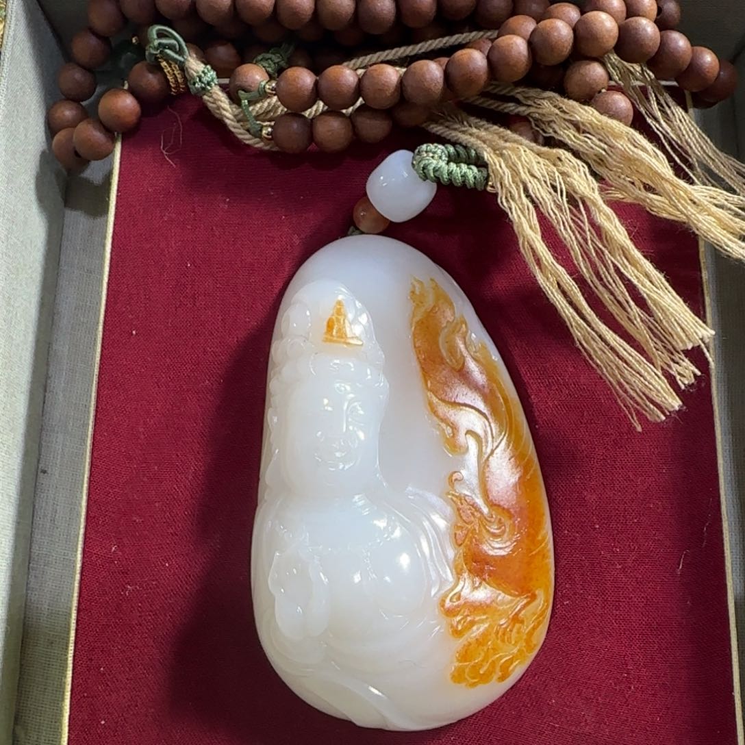 和田玉挂件未镶嵌