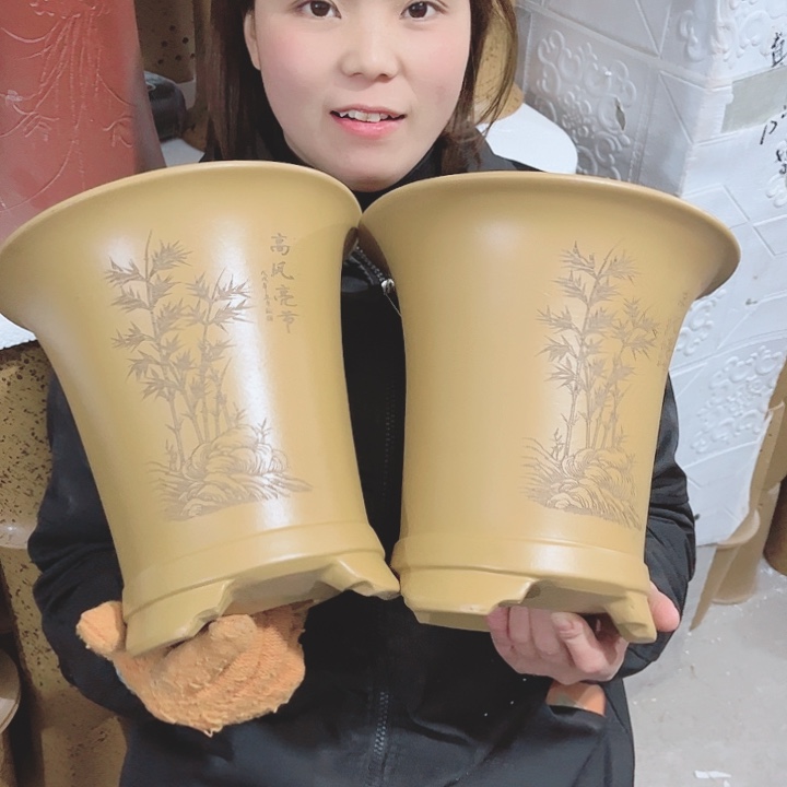 紫砂花盆宜兴紫砂花盆