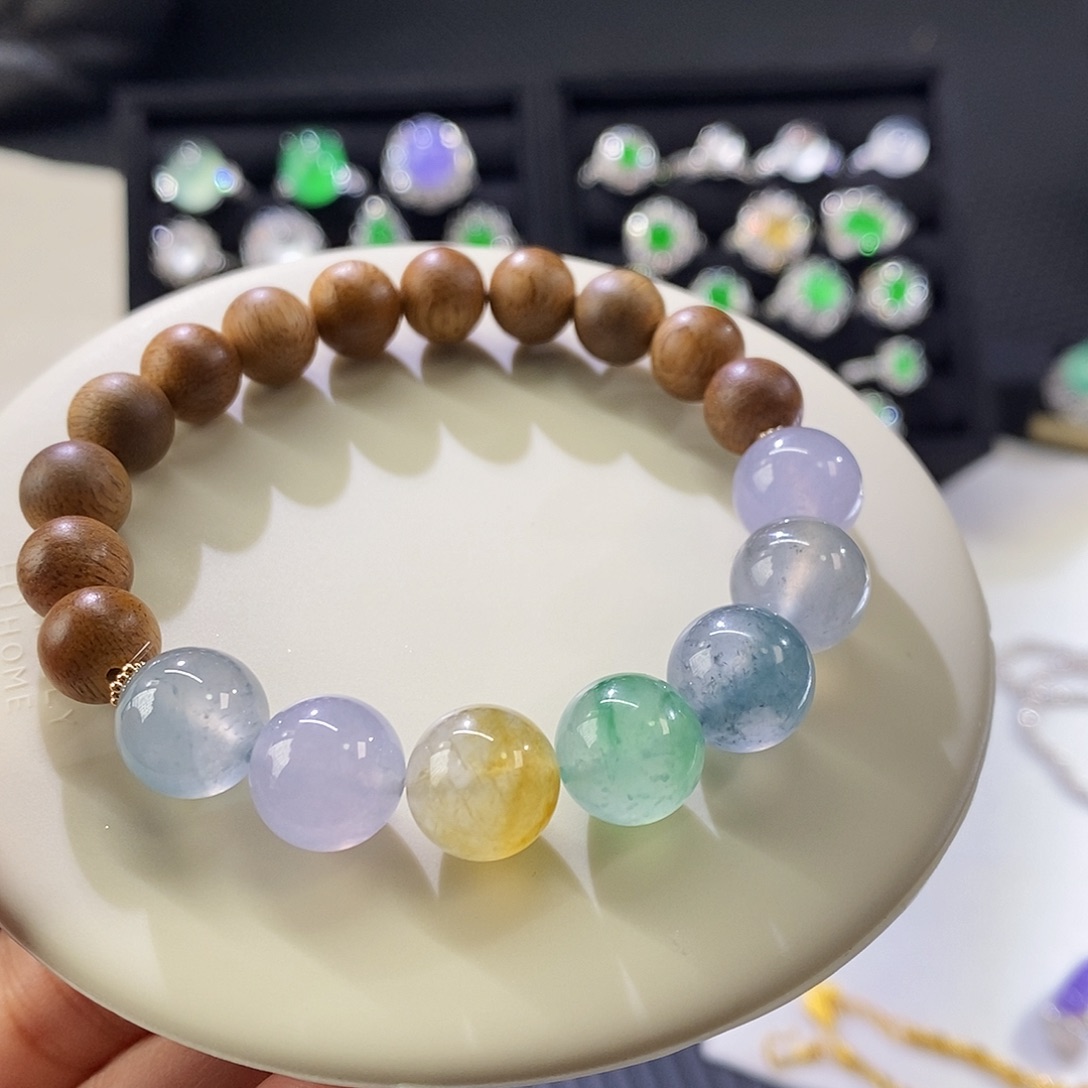 翡翠手链未镶嵌亏清处理买断价