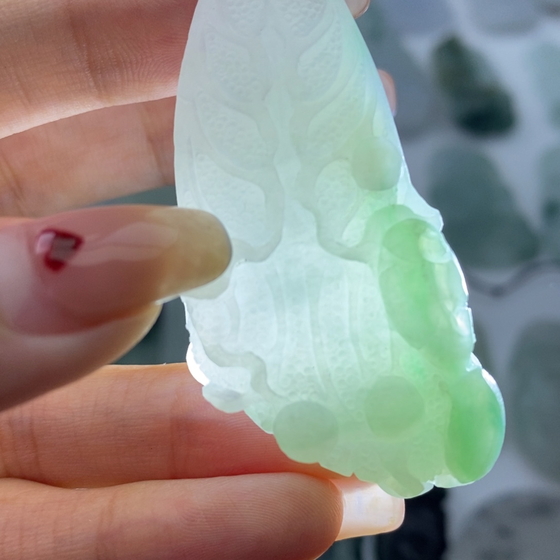 定制翡翠未镶嵌毛货无鉴赏期