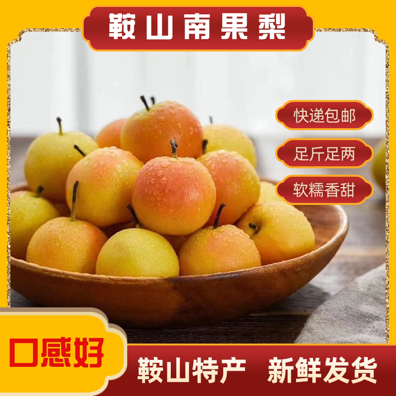 辽宁鞍山特产南果梨 京东包邮