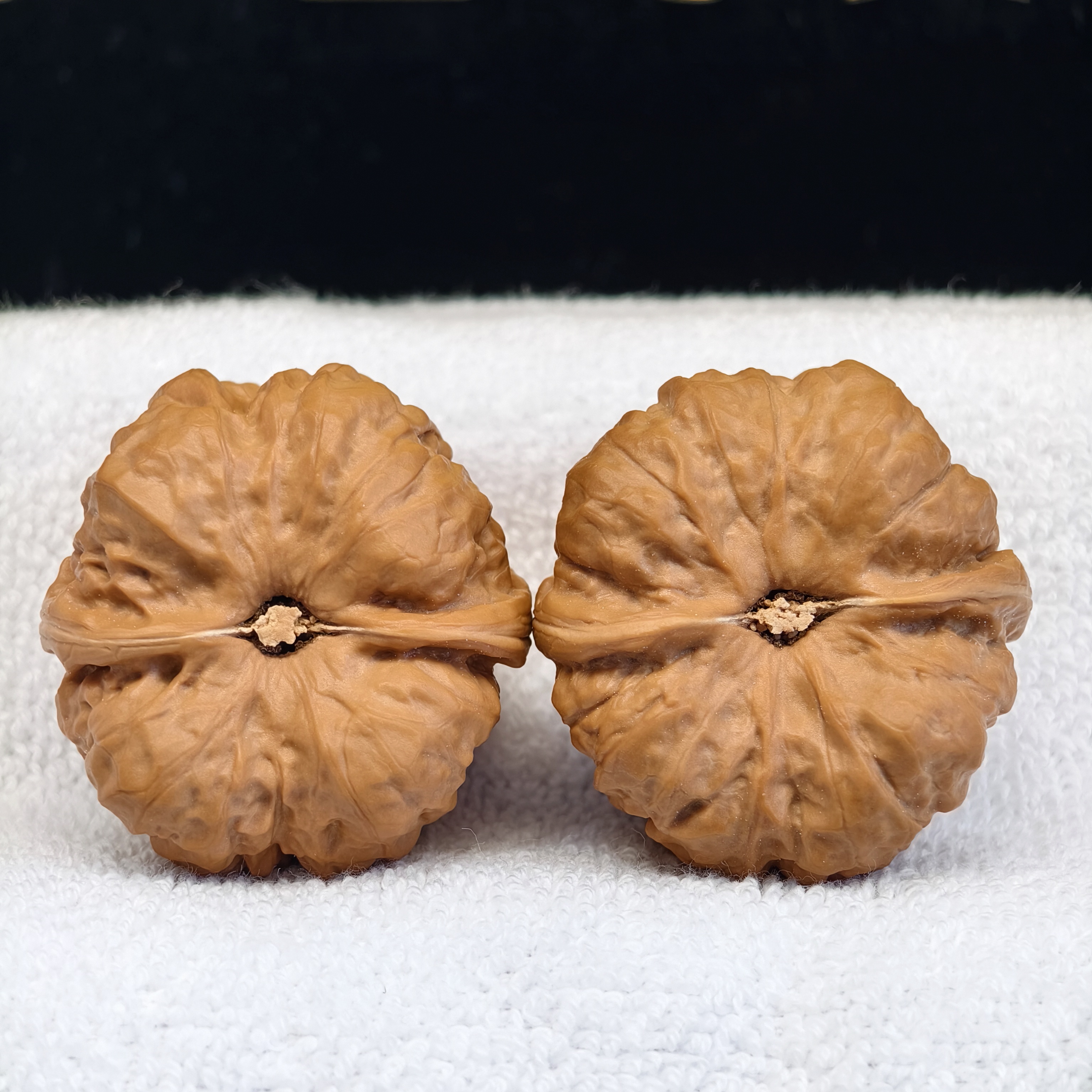 原生态延庆蛙无药蛤蟆头文玩核桃尺寸边41肚43高36一物一图重49克