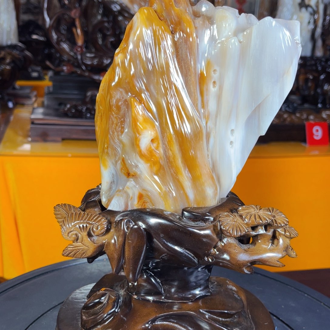 硅化玉未镶嵌珠宝奇石