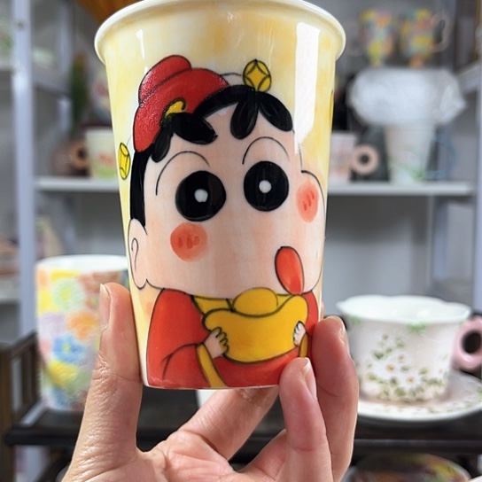 手绘高温釉下彩陶瓷