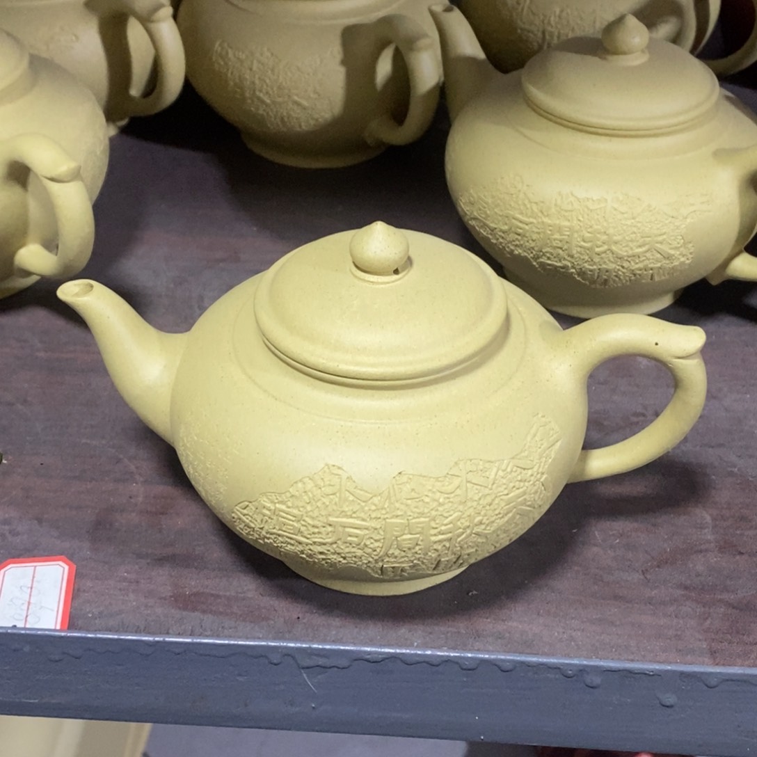 紫砂茶壶白5 戚娇 笑樱 段泥