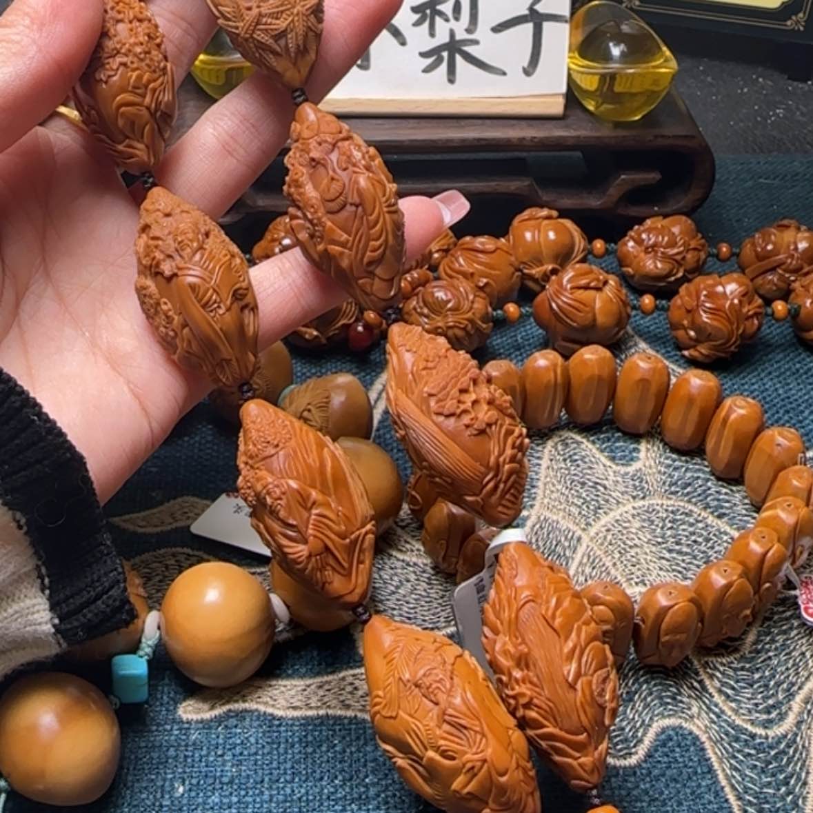 【闪购商品】橄榄核手串八大雅士