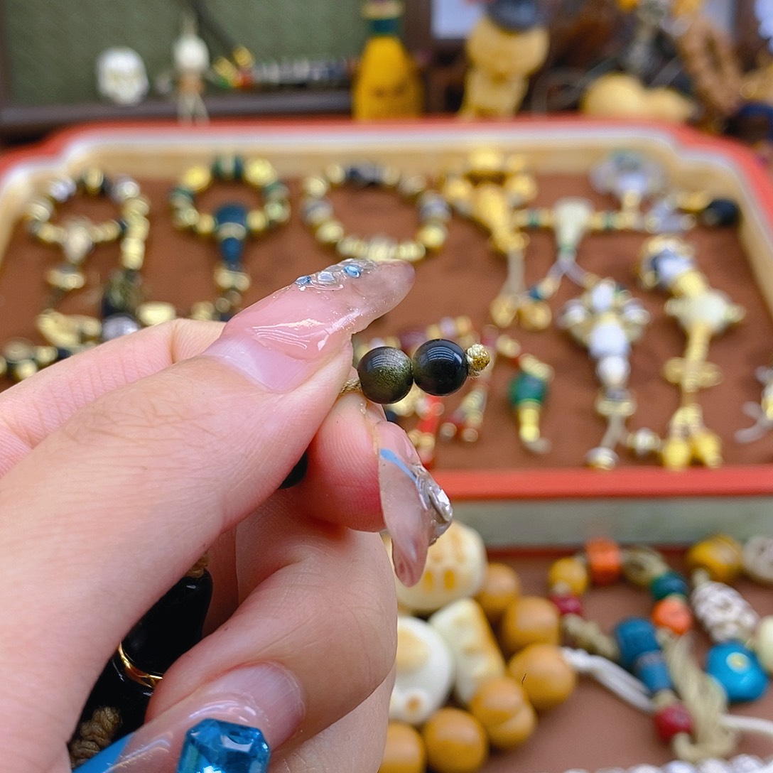 铜铁合金类图片款珠子卡6两颗卡8一颗