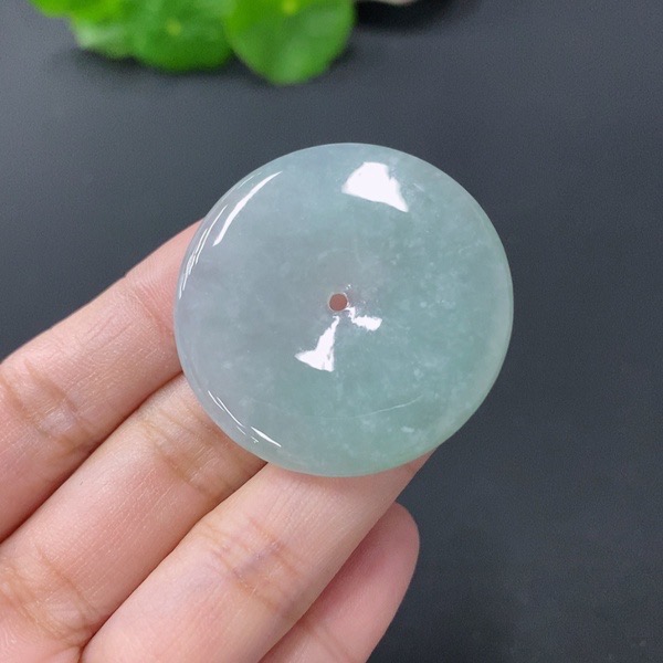 F26-天然A货翡翠-平安扣