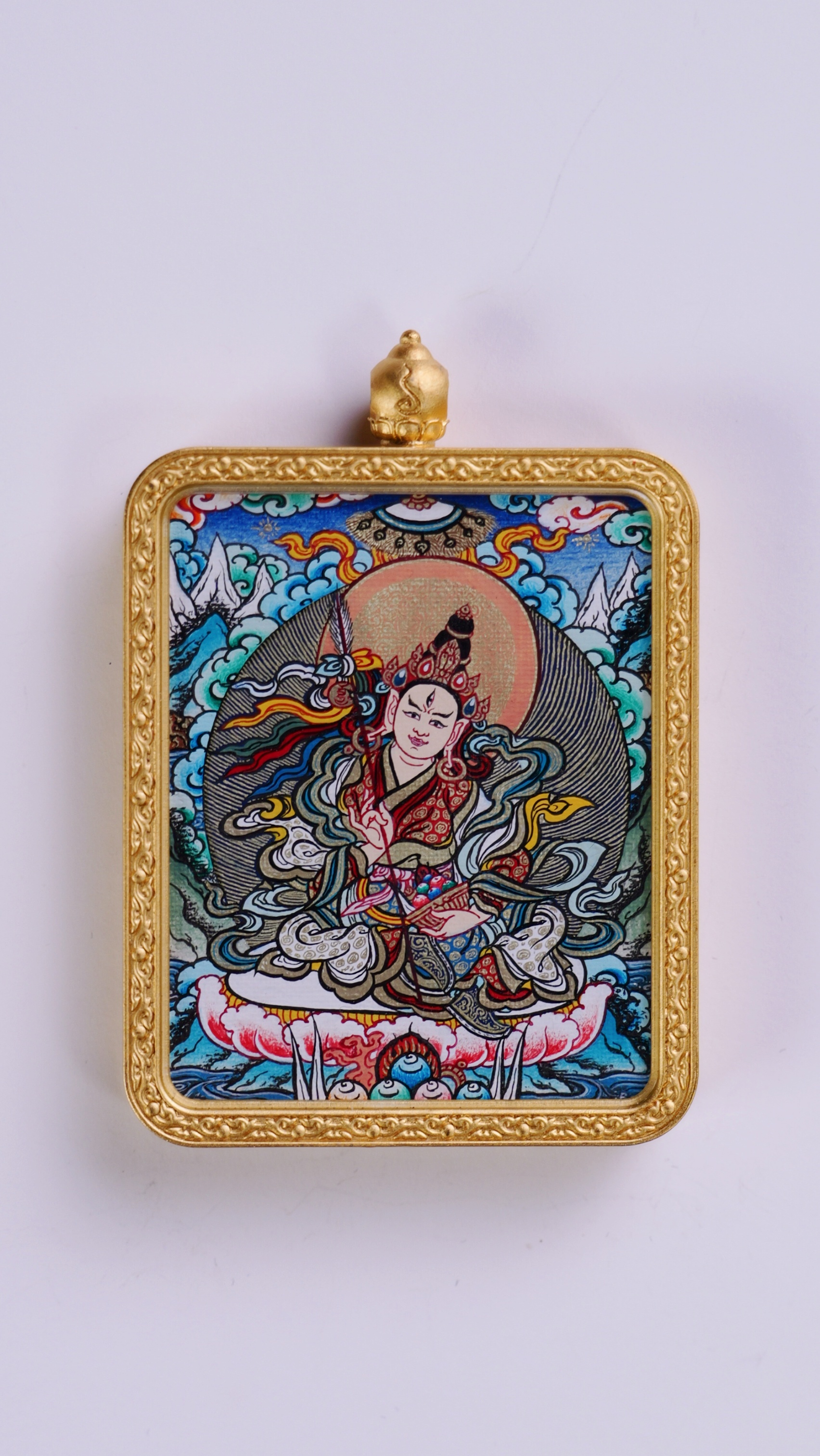 白拉姆 随身小唐卡 唐卡 藏族饰品