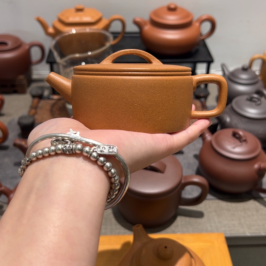 知***乐茶壶紫砂宜兴紫砂壶汉瓦