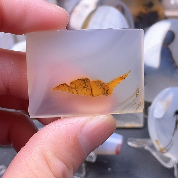 玛瑙/玉髓吊坠(不含链)未镶嵌