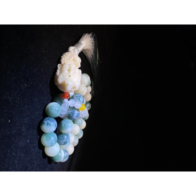 QL07【青碧莲印】<无礼盒>