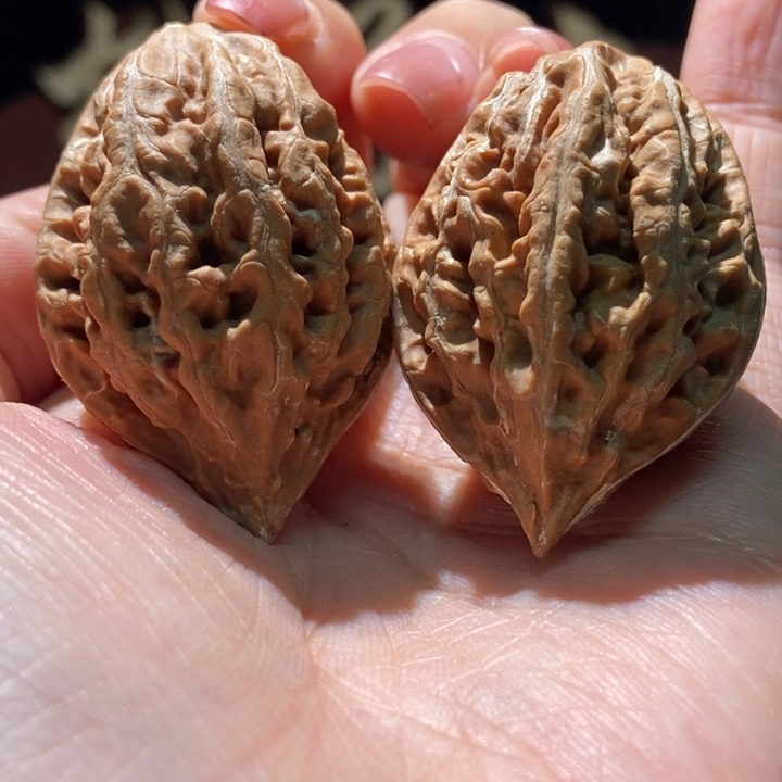 吊坠文玩核桃聚核财婉楸福利花皮38