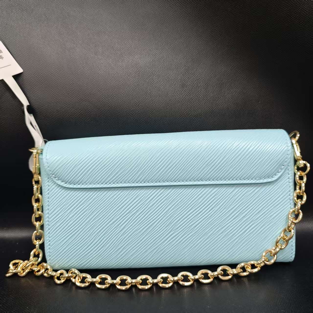 SMVP · 高定奢品 潮流真皮新款女包斜跨包23cm 0605 蓝色