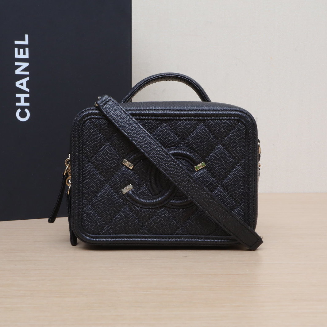 95新 Chanel/香奈儿 【娇】Vanity Case 相机包 400145
