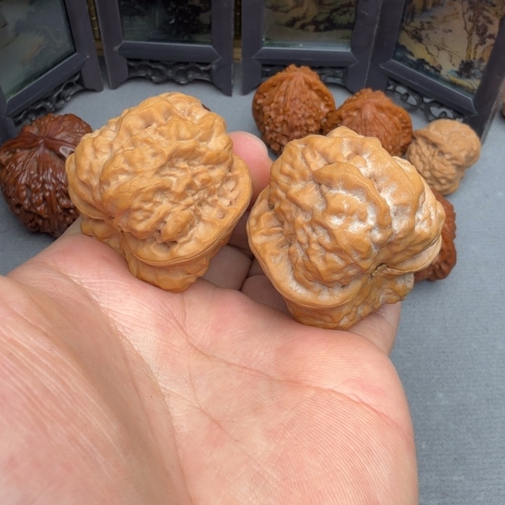 吊坠文玩核桃蛤蟆头40