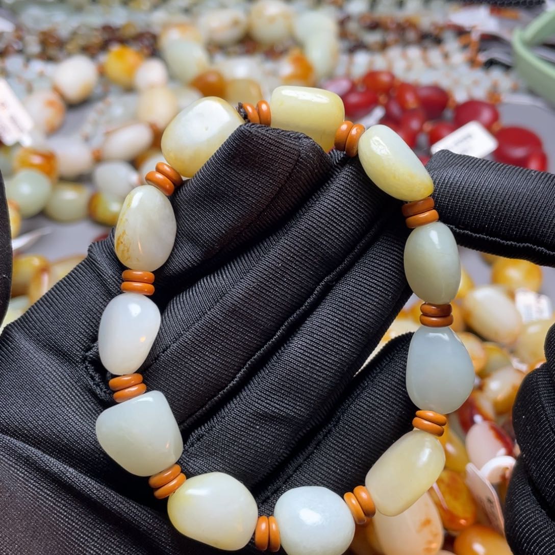 手链未镶嵌和田玉