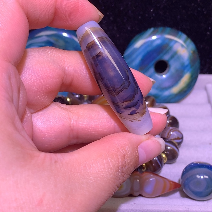 玛瑙/玉髓未镶嵌颈饰